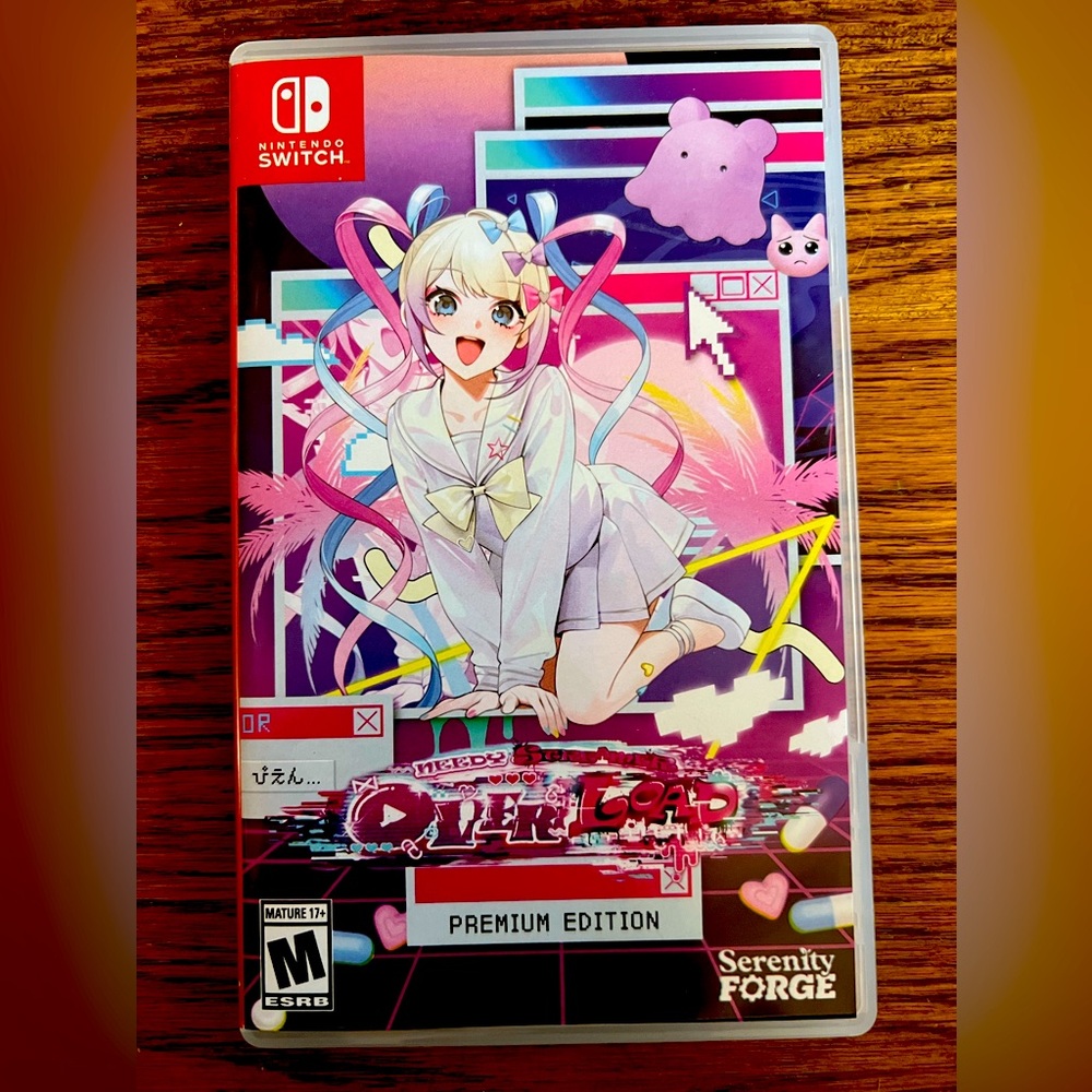 Needy Streamer Overload Premium Edition - Nintendo Switch game (never played)